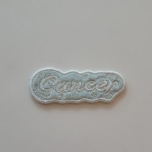 Stoney Clover Lane Iridescent Cancer Zodiac Embroidered Patch